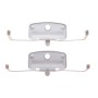Планка супорта (переднього) прижимна (к-кт) BMW 7 (E65/E66/E67) 01-08 (Ate/Lucas)