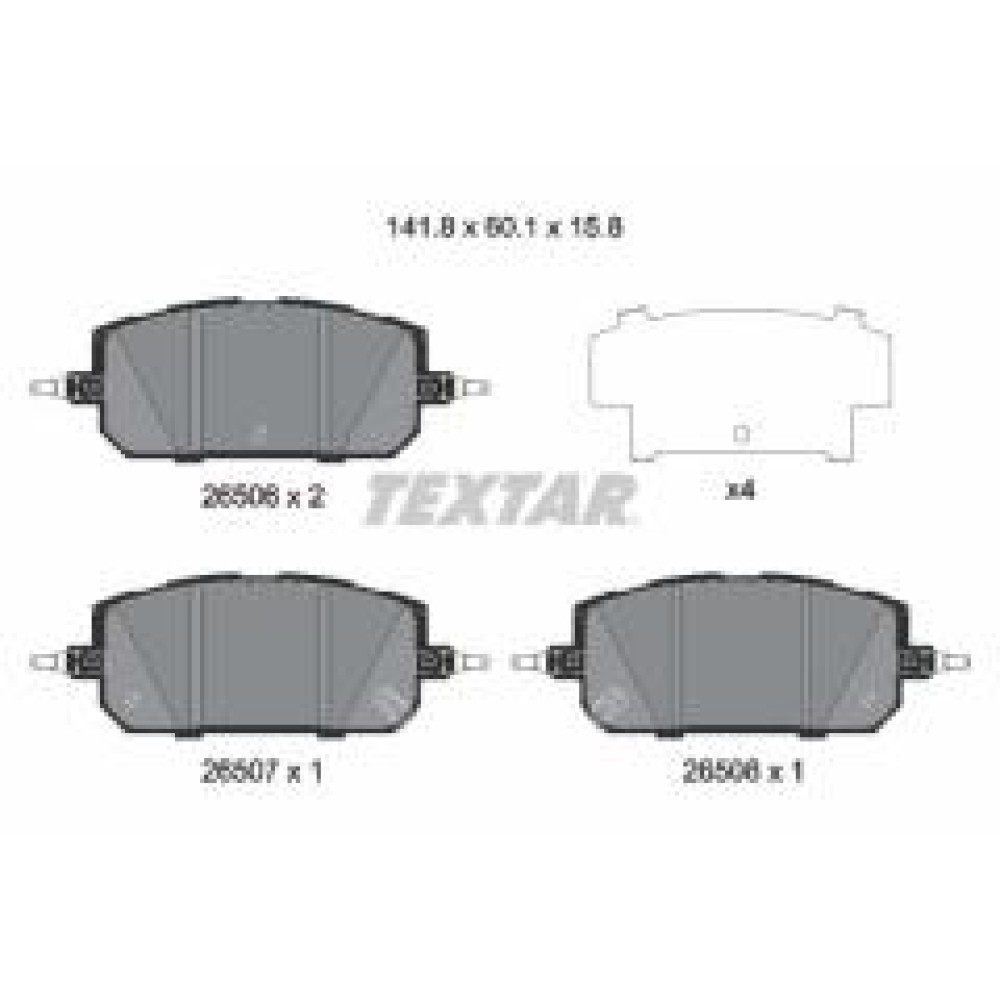 Колодки гальмівні (передні) Mazda MX-30 20-/CX-50 22- (з датчиком) Q+