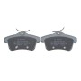 Колодки гальмівні (задні) Citroen C4 09-/DS4/DS5 11-15/Peugeot 308/508/3008/5008 09-18 (з прижимною пластиною)
