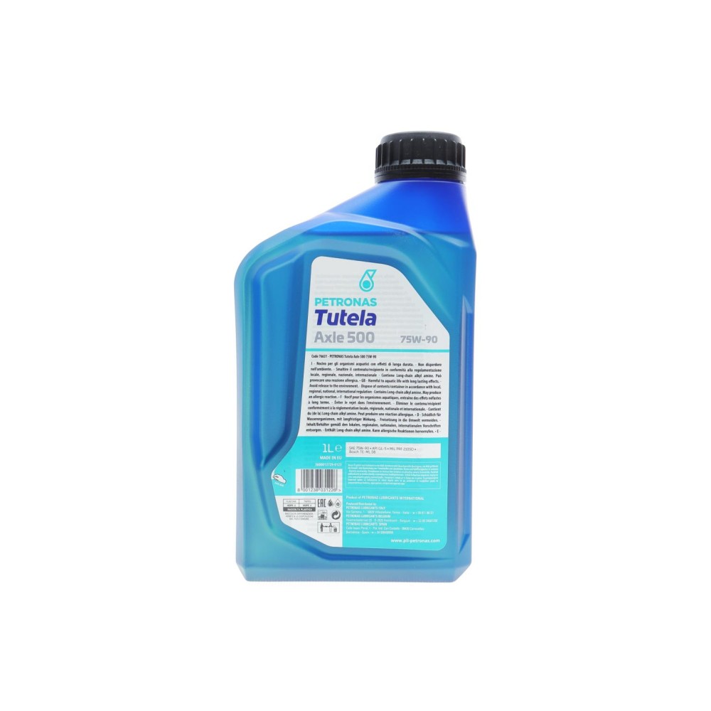 Олива 75W90 TUTELA AXLE 500 (1L) (MIL PRF 2105D) (API GL-5)