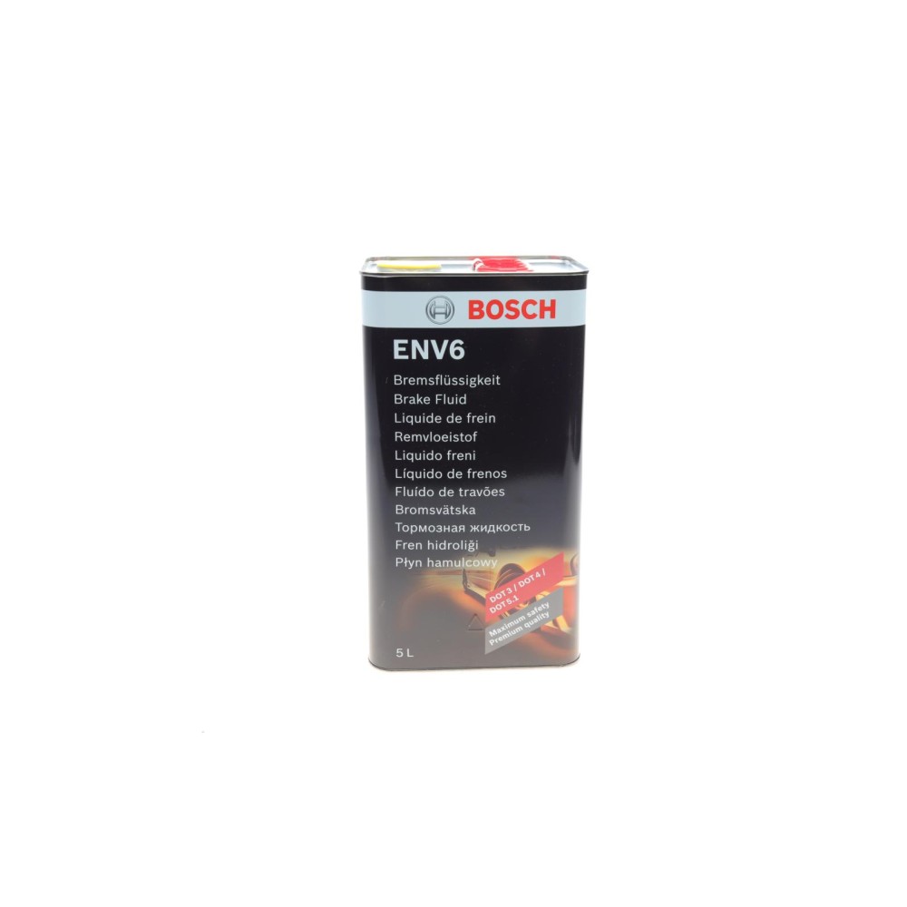 Гальмівна рідина ENV6 (DOT4/DOT3/DOT5.1) (5L) 