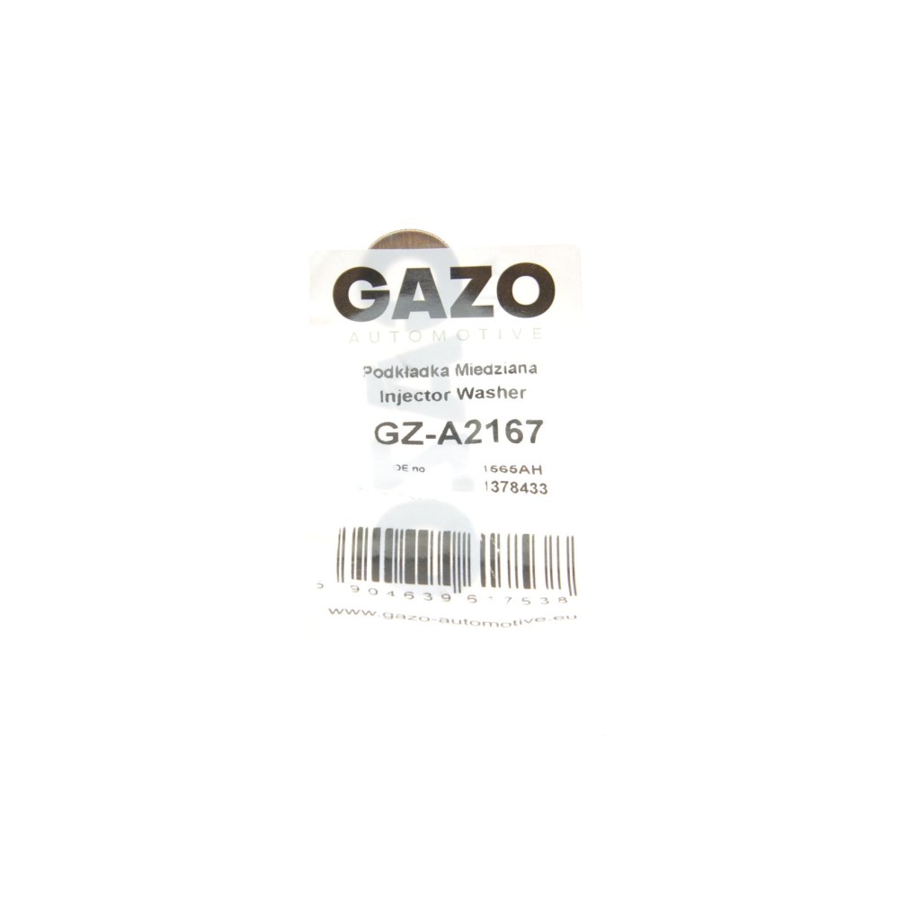 Шайба під форсунку Citroen Jumper/Fiat Ducato/Ford Transit 2.2-2.4 HDI 06- (к-кт 4шт)
