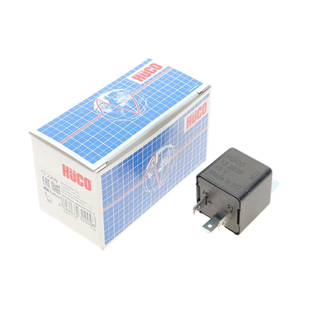 Реле поворотів (12V)  VW/BMW/MB/Toyota/Fiat (HÜCO)