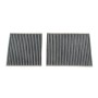 Фільтр салону Citroen C3 09-/C4 Cactus/Peugeot 2008 13-/207 06-15/208 12- (к-кт 2шт.) (вугільний)