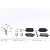 Колодки гальмівні (задні) Land Rover Range Rover 11-/Volvo S80/V70 06- (TRW)