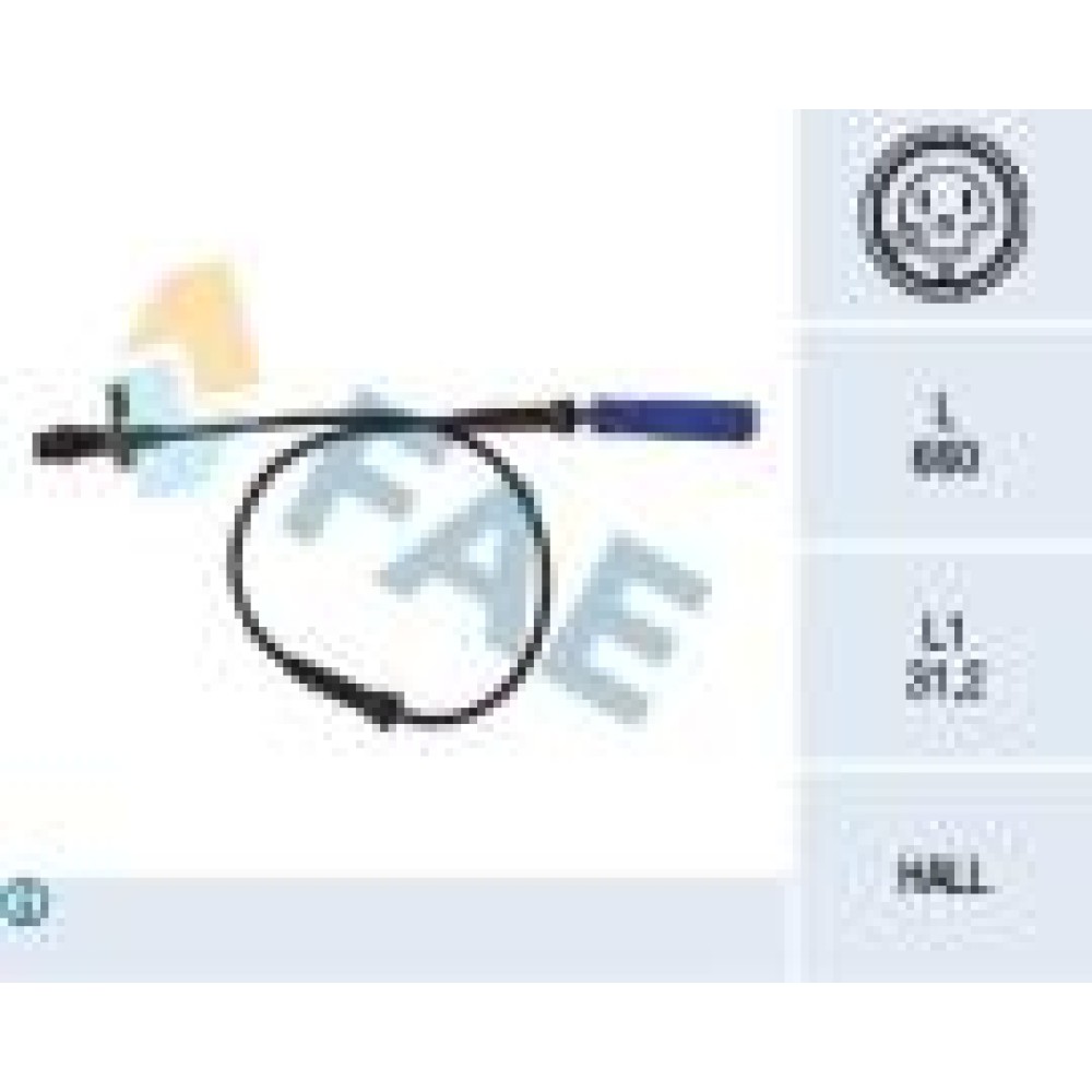 Датчик ABS (передній) BMW 5 (E39) 2.0i-4.0i 95-04