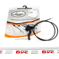Трос капоту Opel Kadett E/Astra F/Vectra A/B/C (1653/1577 мм)