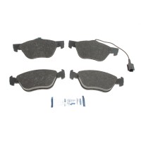 Колодки гальмівні (передні)  145/146/147/156/GT/Spider 95-10/Fiat Bravo 07-14 (+датчики)