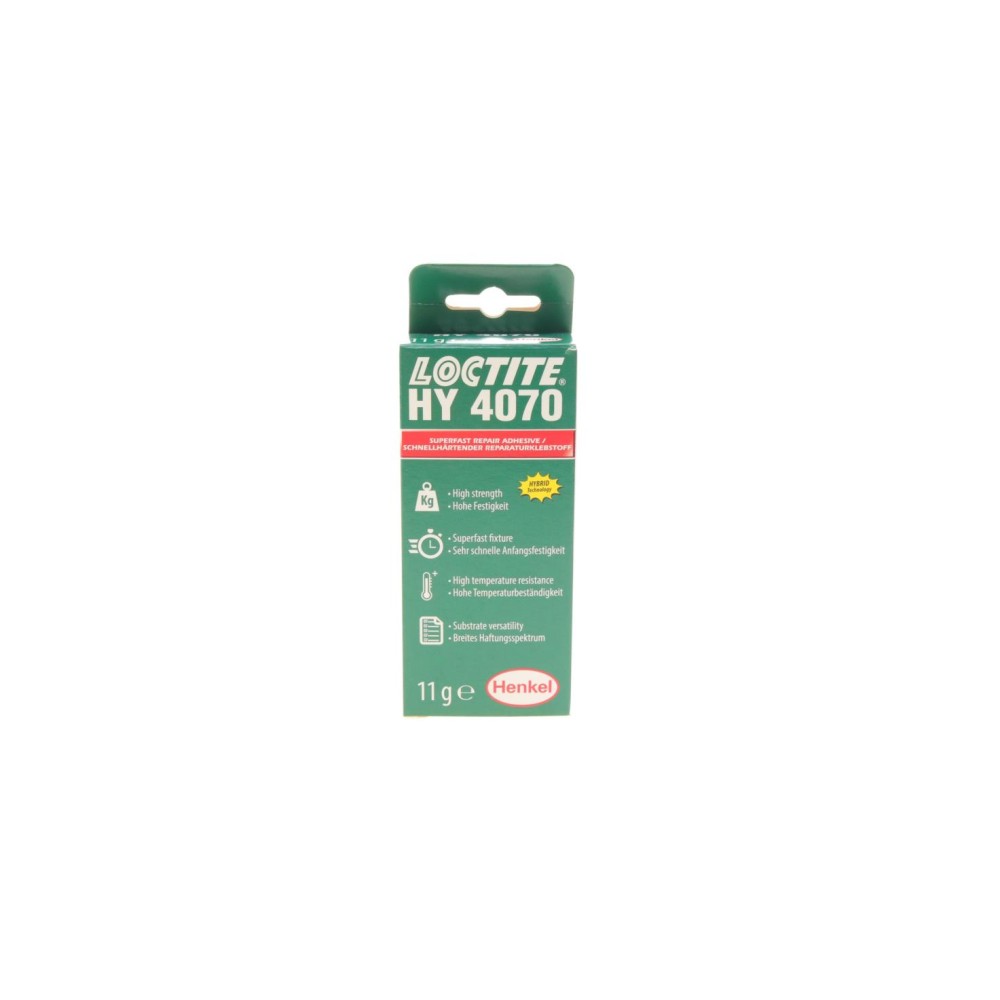 LOCTITE HY 4070 CR11G DB клей двохкомпонентний гібридний (10:1/висок. вязк./4 насадки)