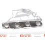 Прокладка колектора випускного Ford Transit 2.2TDCi 11-