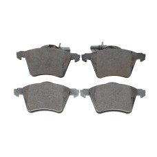 Колодки гальмівні (передні) VW T4 90-00 R16 (Teves) Q+ (з датчиками) (156.5x78.5x18.6)