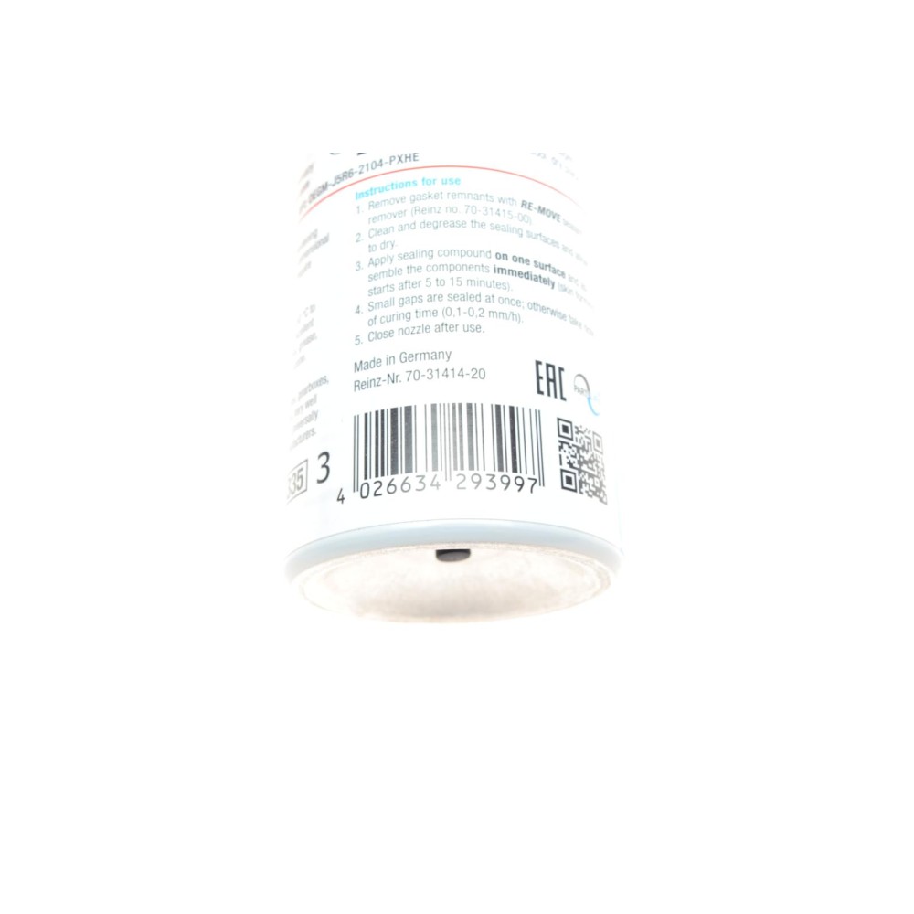 Герметик Reinzosil Tube -50°C +320°C, 200мл (антрацит)