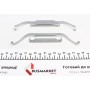 Планка супорта (переднього) прижимна (к-кт) BMW 3 (E46)/5 /7 (E32) -05/X3 (E83) 03-12 (Ate-Teves)