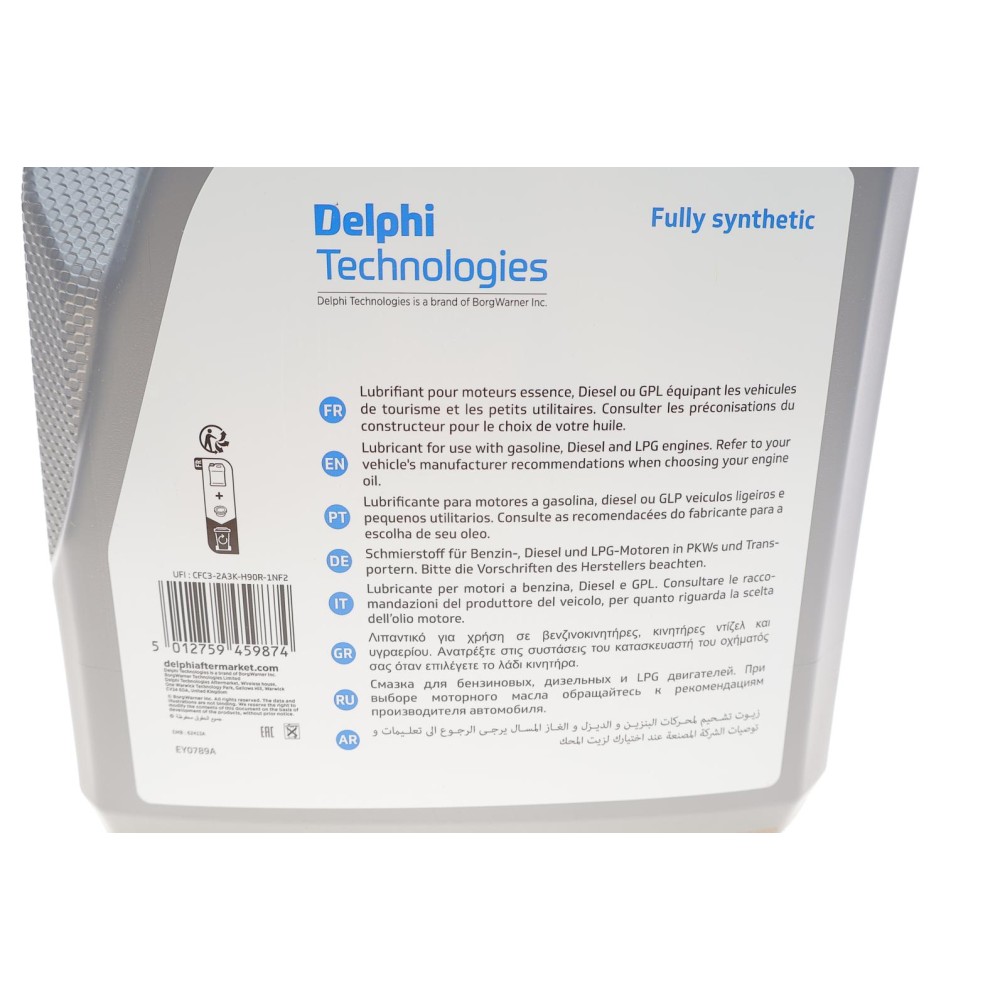 Олива 5W30 Delphi Prestige Super Plus C4 (5L) (Renault RN0720/MB 229.51/MB226.51)