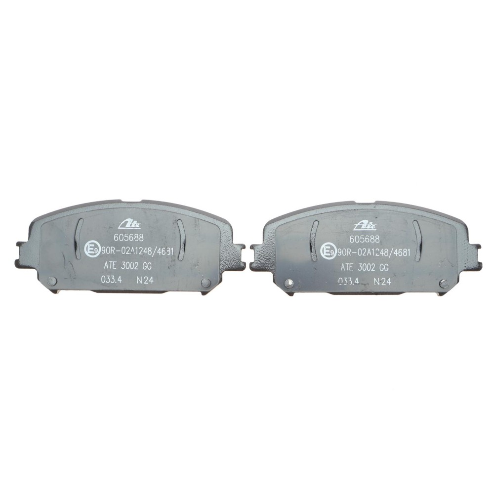 Колодки гальмівні (передні) Renault Scenic IV 16-/Megane IV 15-/Espace V 15-