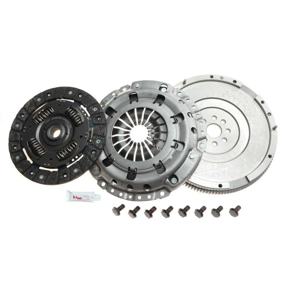Демпфер (глухий) + комплект зчеплення Ford Transit Connect 1.8TDCi 02-13 (Valeo всередині)