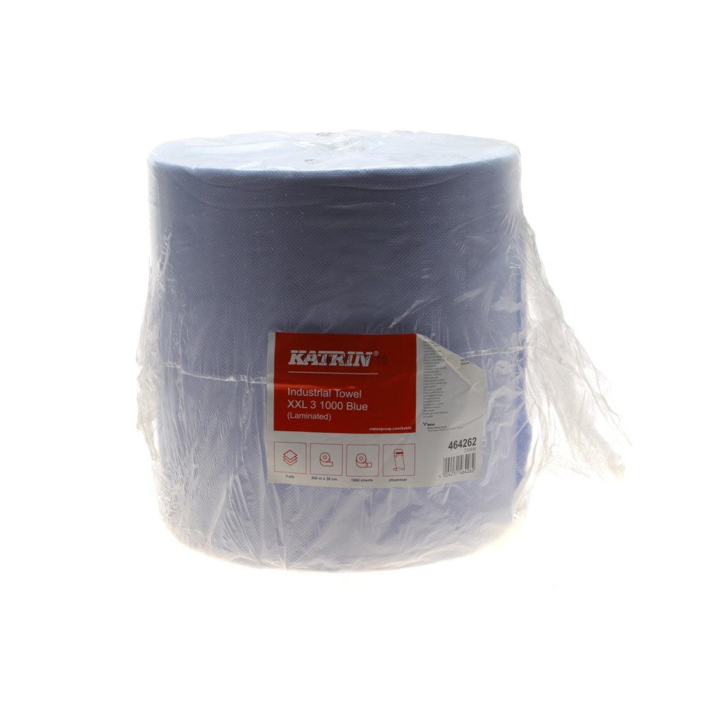 Папір для протирання  поверхонь Classic Industrial XXL3 3 шари/1000 отр.(36х38cм) (блакитний)