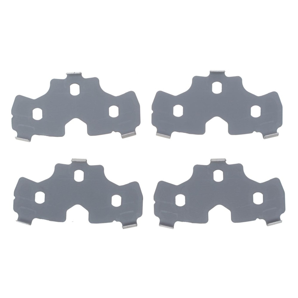 Комплект протискрипних пластин (задніх) Ford Connect/Focus 02-13/Renault Megane 02- (ATE/Teves)