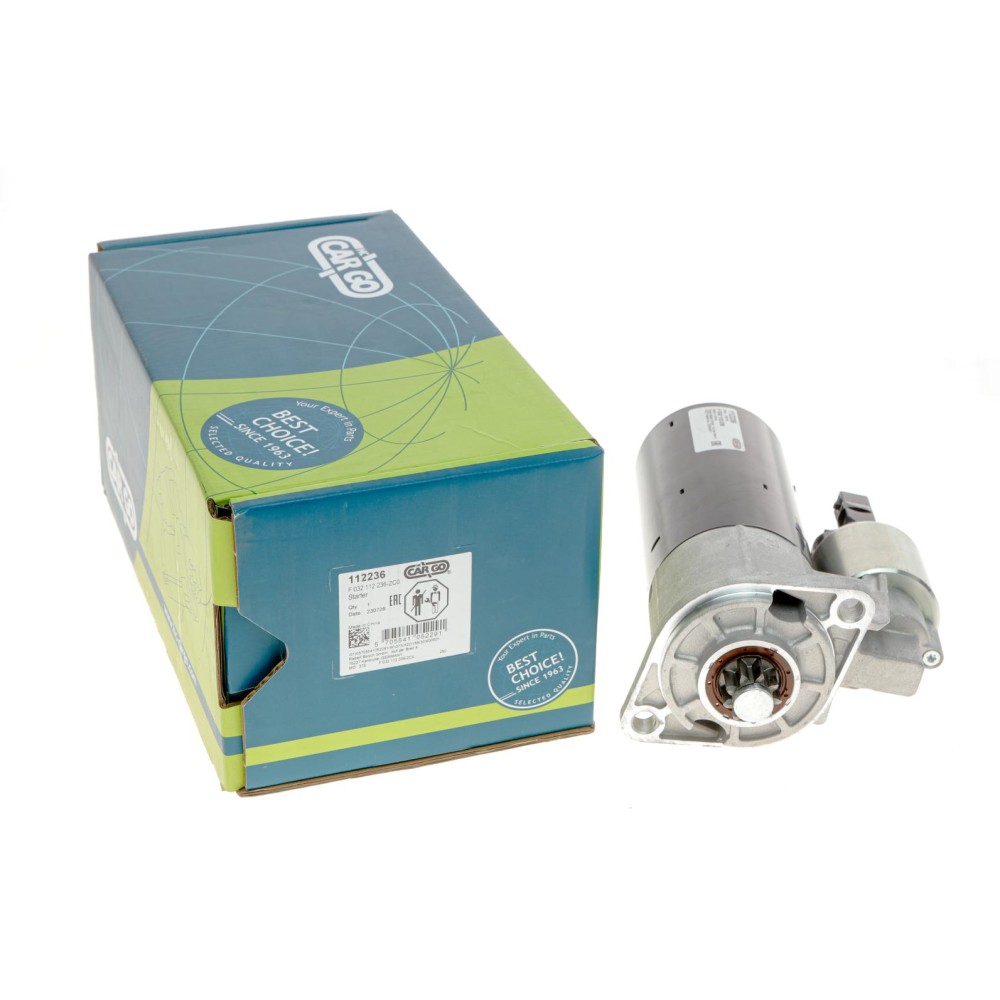 Стартер VW Caddy 1.6/1.9 D 95-00/Golf 1.4-2.0 91-02 (12V/1.8kw) (z=9) = 112236