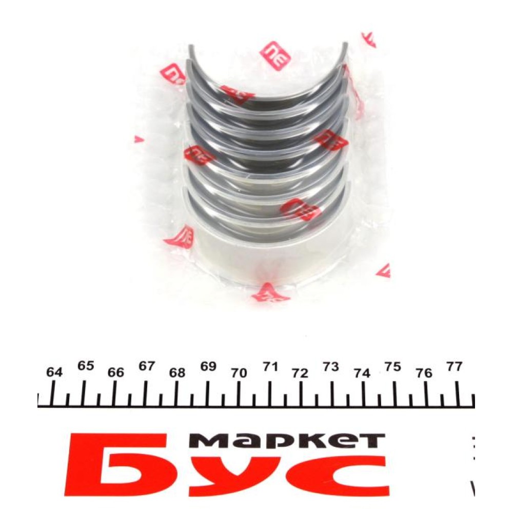 Вкладиші шатунні Renault Master/Trafic 2.2/2.5dCi 01- (+0.5) = 6138595000
