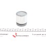 Ремкомплект супорта (переднього) Fiat Palio 96- (d=48mm) (+поршень) (Ate)