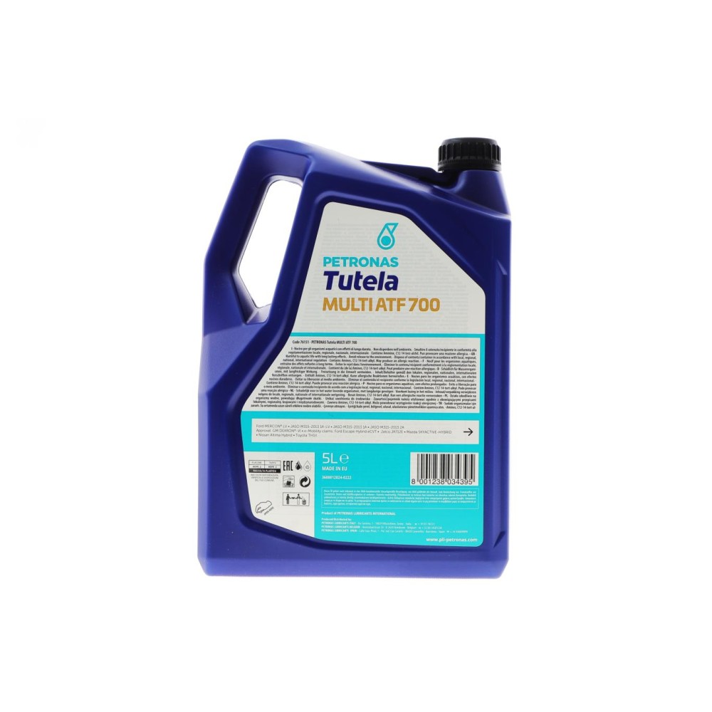 Олива TUTELA MULTI ATF 700 (5L) (DEXRON VI/ Ford MERCON LV/PSA B71 2340)
