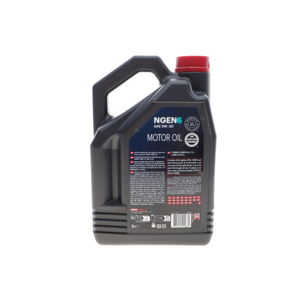 Олива 5W30 NGEN 6 (5L) (API PERFORMANCE SP/ILSAC GF-6A) (113112)