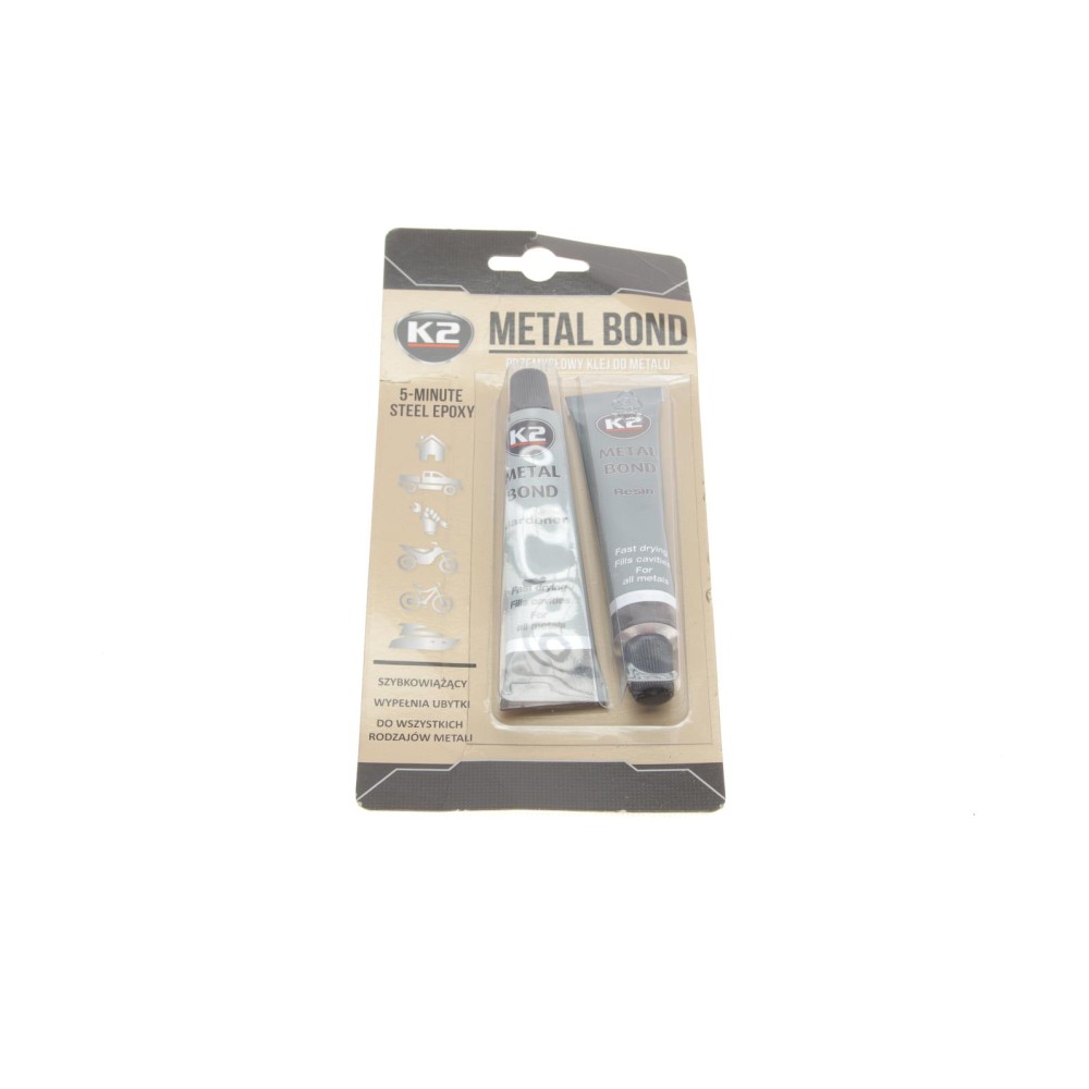 Клей двокомпонентний оксидний для металу Metal Bond (56g)