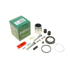 Ремкомплект супорта (переднього) Dacia Logan 05- (d=48mm)(Lucas)(+1 поршень/направляюча) SuperKit