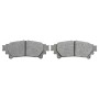 Колодки гальмівні (задні) Lexus RX 08-15/Toyota Prius 11- (Akebono)