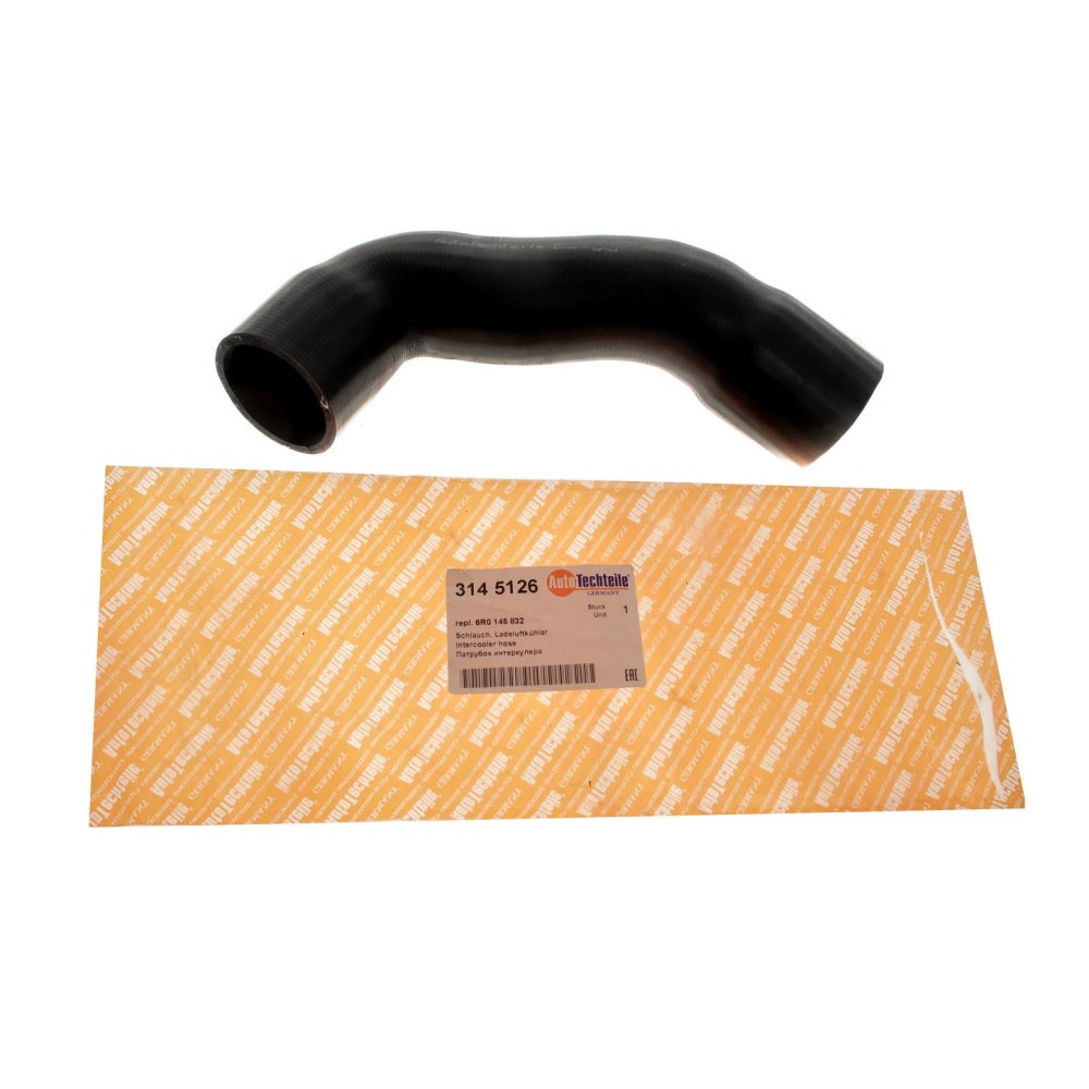 Патрубок інтеркулера (L) Audi A1/Skoda Fabia/VW Polo 1.2/1.6 TDI 09-