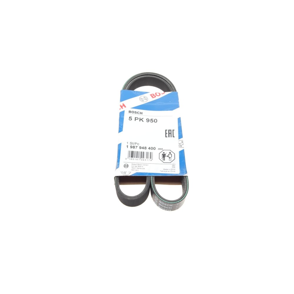 Ремінь генератора Audi A6 5.0 08-10/BMW 3 (E46) 1.6/1.8i 98-02/Suzuki Jimny 1.5 18- (5PK950)