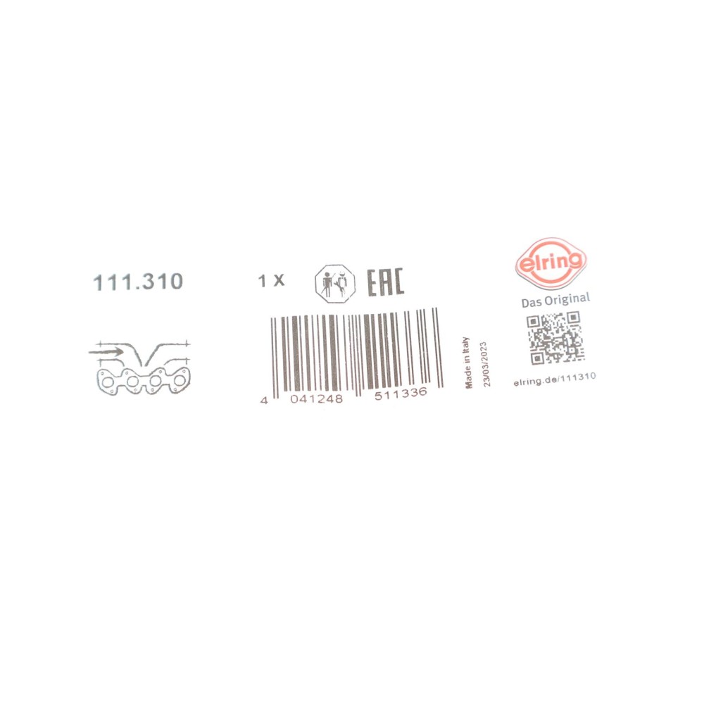 Прокладка колектора впускного MB Vaneo/A-class (W168) 1.7CDI 98-05
