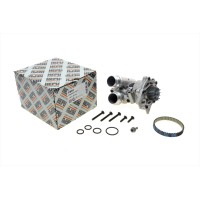 Помпа води Audi A3-A8/Skoda/Seat/VW 1.8-2.0FSI/TFSI 04- (з термостатом,датчиком t)