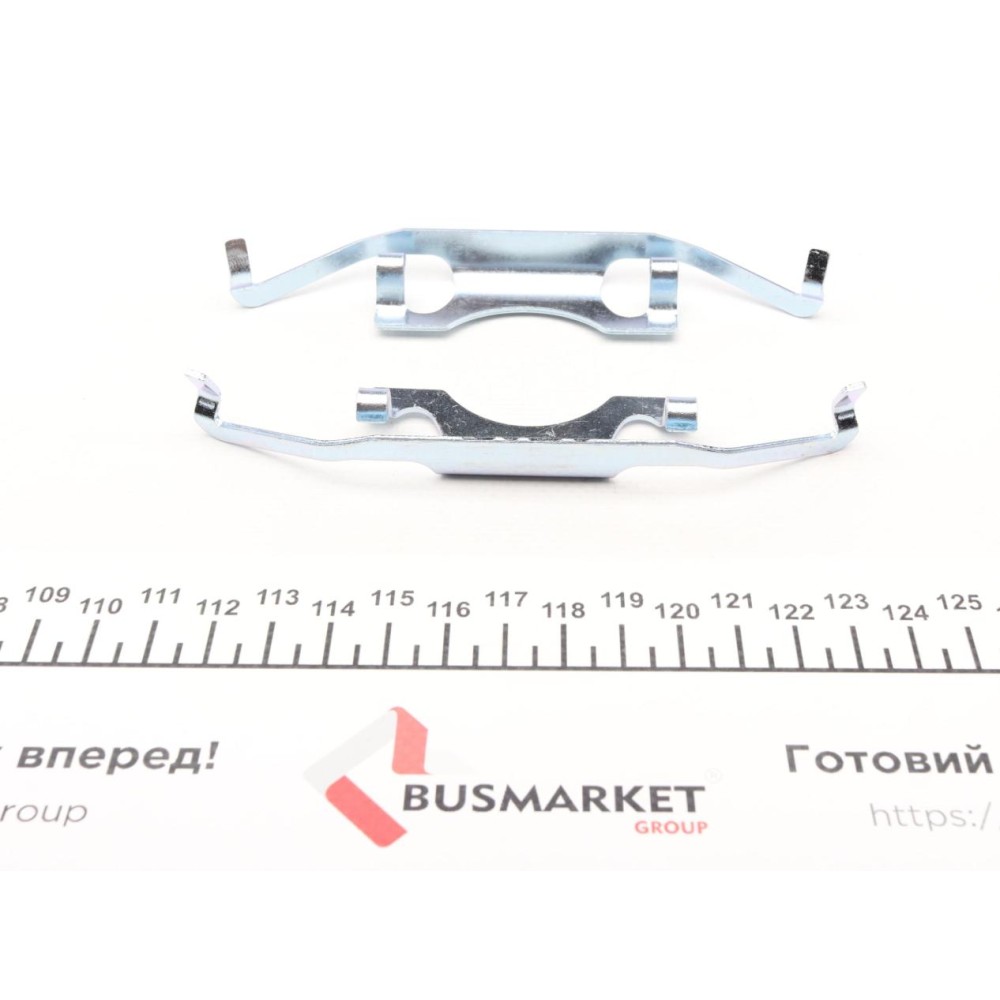 Планка супорта (заднього) прижимна (к-кт) BMW 5 (E39) 95-04 (Ate)