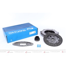 Комплект зчеплення BMW 3 (F30/F80)/4 (F32/F82) 11- (d=240mm) (+вижимний)