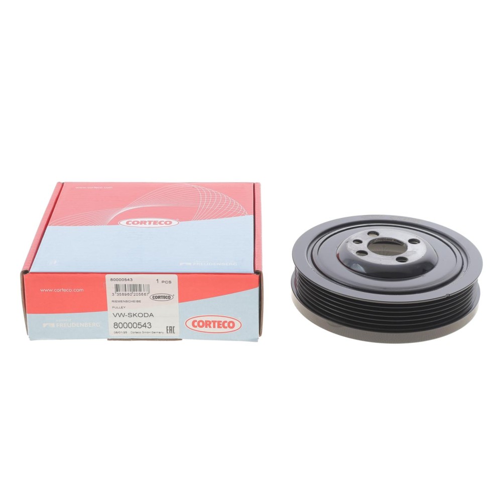 Шків колінвалу VW Caddy III/ T5 1.9TDI 03-, BLS/BJB/BSU/BDJ/BST/AXC/AXB/BRR/BRS