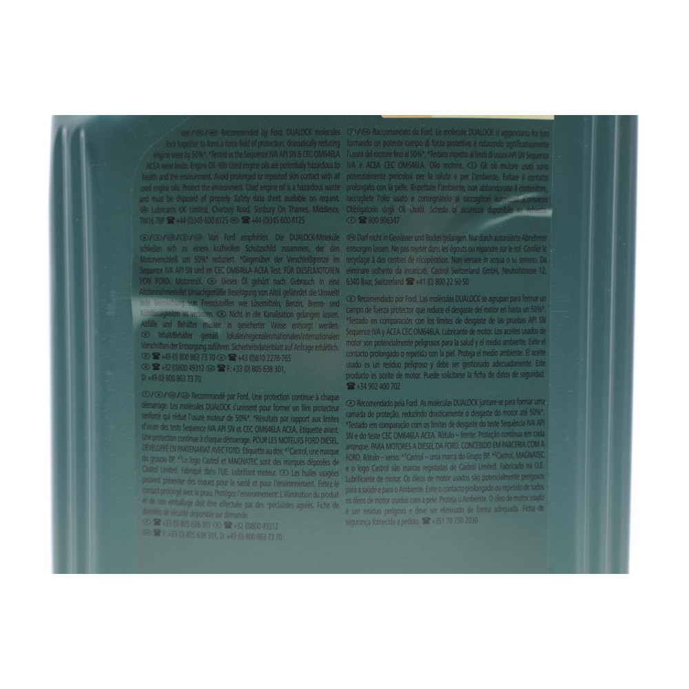 Олива 0W30 Magnatec Professional D (5L) (ACEA C2) (Ford WSS-M2C950-A)