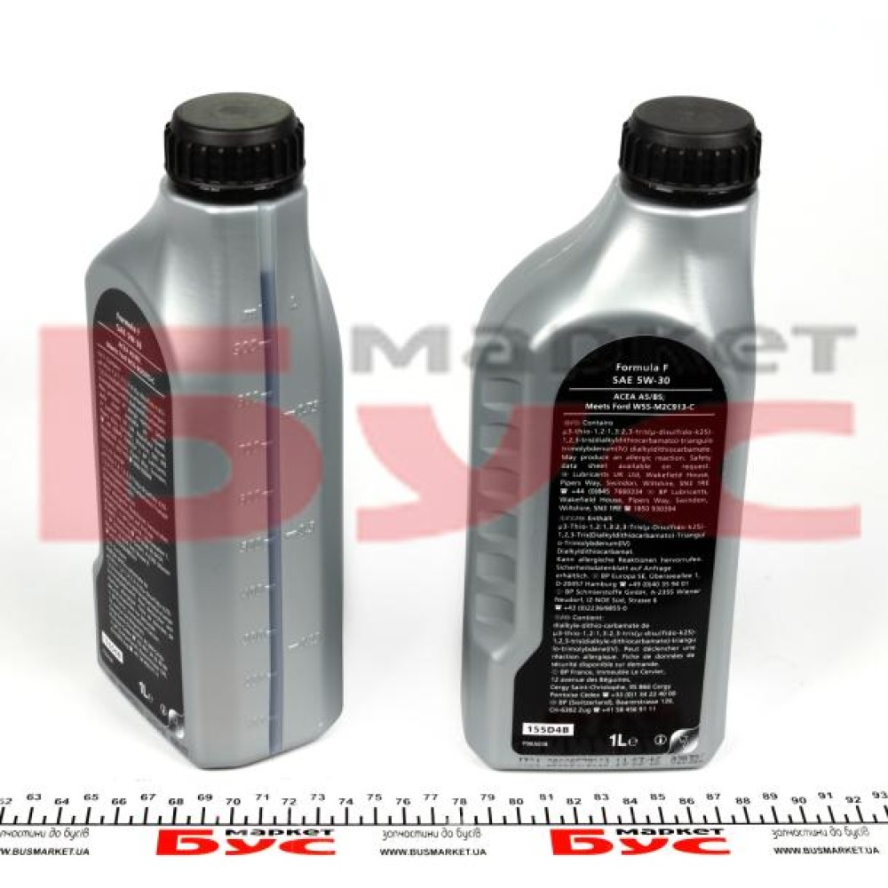 Олива 5W30 Ford Formula F (1L) (WSS-M2C913-C/WSS-M2C913-B) (=155D5B)
