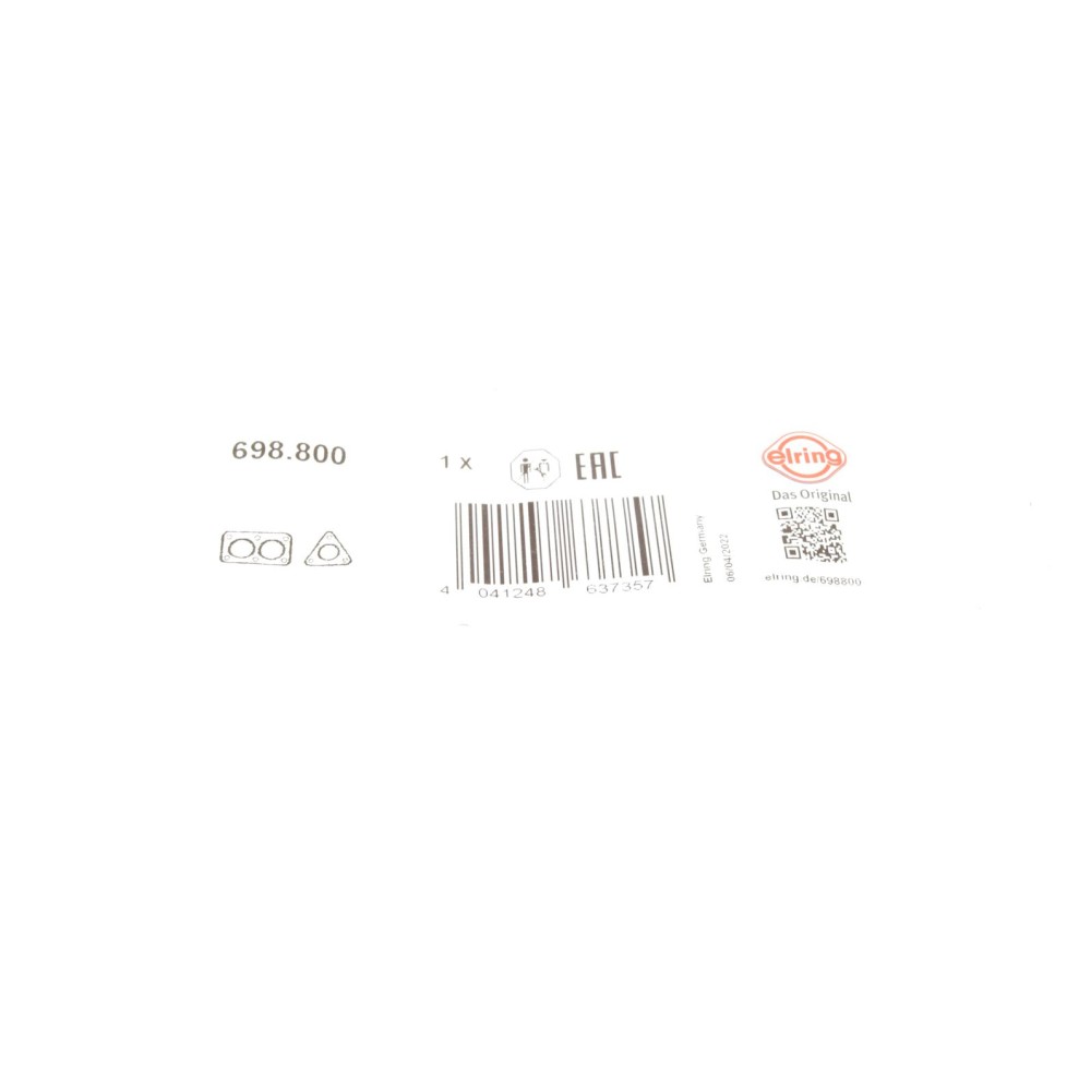 Прокладка глушника Toyota Avensis 03-08/Mitsubishi Pajero 06-/Subaru Forester 97-12