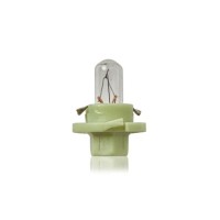 Автолампа 12V 2W BX8.4d Green (в щиток приладів)