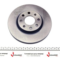 Диск гальмівний (передній) Fiat Punto/Opel Corsa 08- (257x22)