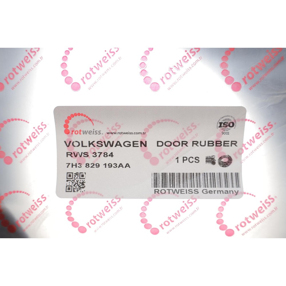 Ущільнювач дверей (задніх) VW T5/T6 03-