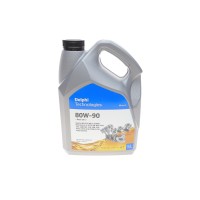Олива трансмісійна 80W90 Delphi Gear Oil 4 (5L) (GL5/MIL-L-2105D/MAN 342 M-2/Volvo 1273.10)