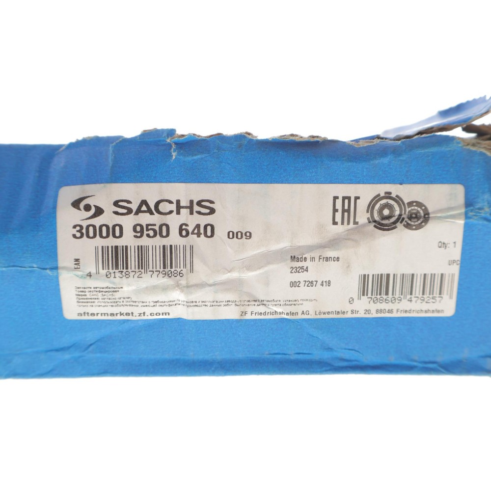 Комплект зчеплення Toyota Auris/Corolla 07-14 (d=215mm)