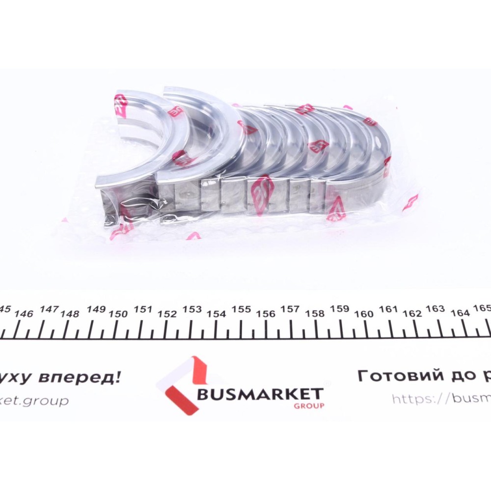 Вкладиші корінні Opel Omega B/Vectra A/Astra G 2.0 (+0.25) (к-кт) = 6035012500