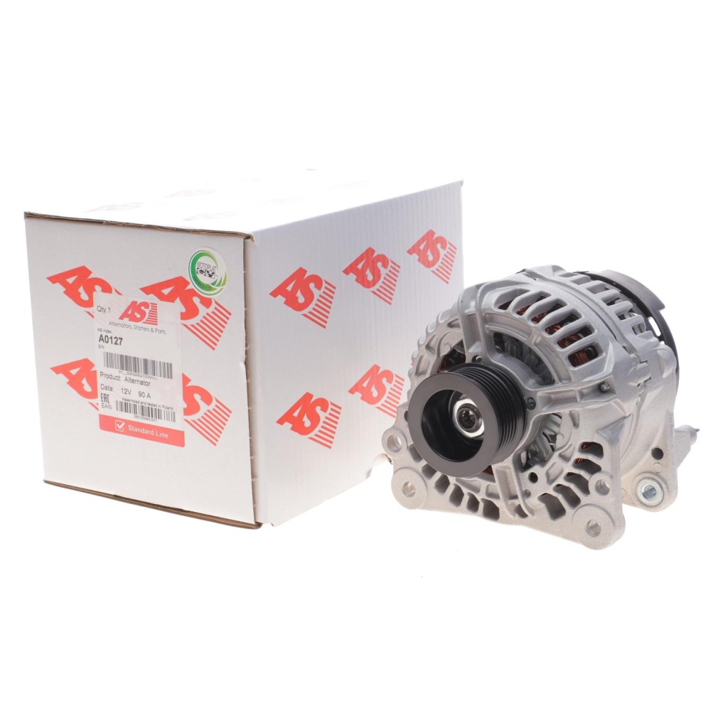 Генератор Audi A3/A4/Skoda Fabia/Octavia/VW Caddy/Golf 1.9TDI-2.5TDI/1.8-3.2 96- (12V/90A)