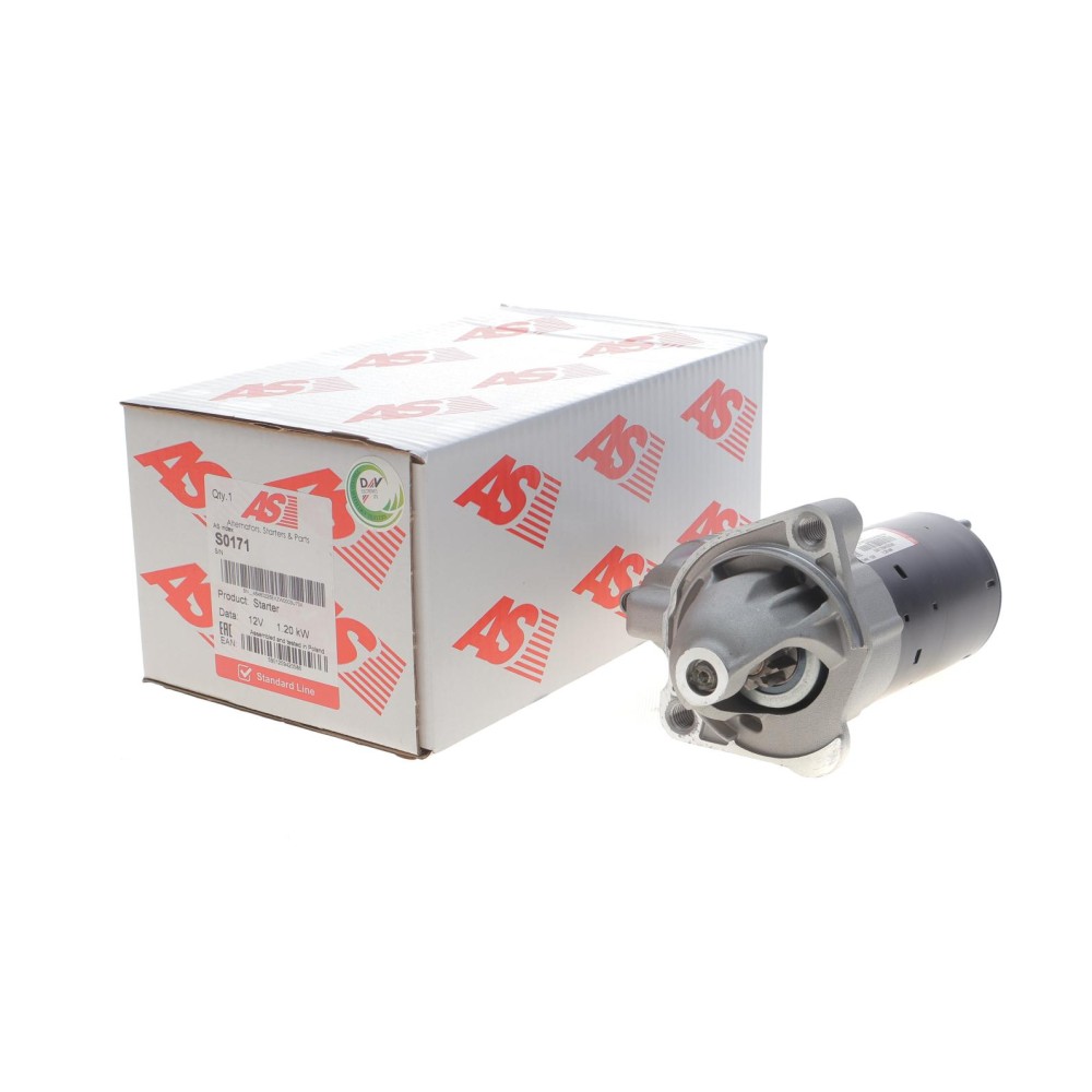 Стартер Audi A4/A6/Skoda Superb I/VW Passat 1.6-2.0 97-08 (12V/1.2kw) (z=9)