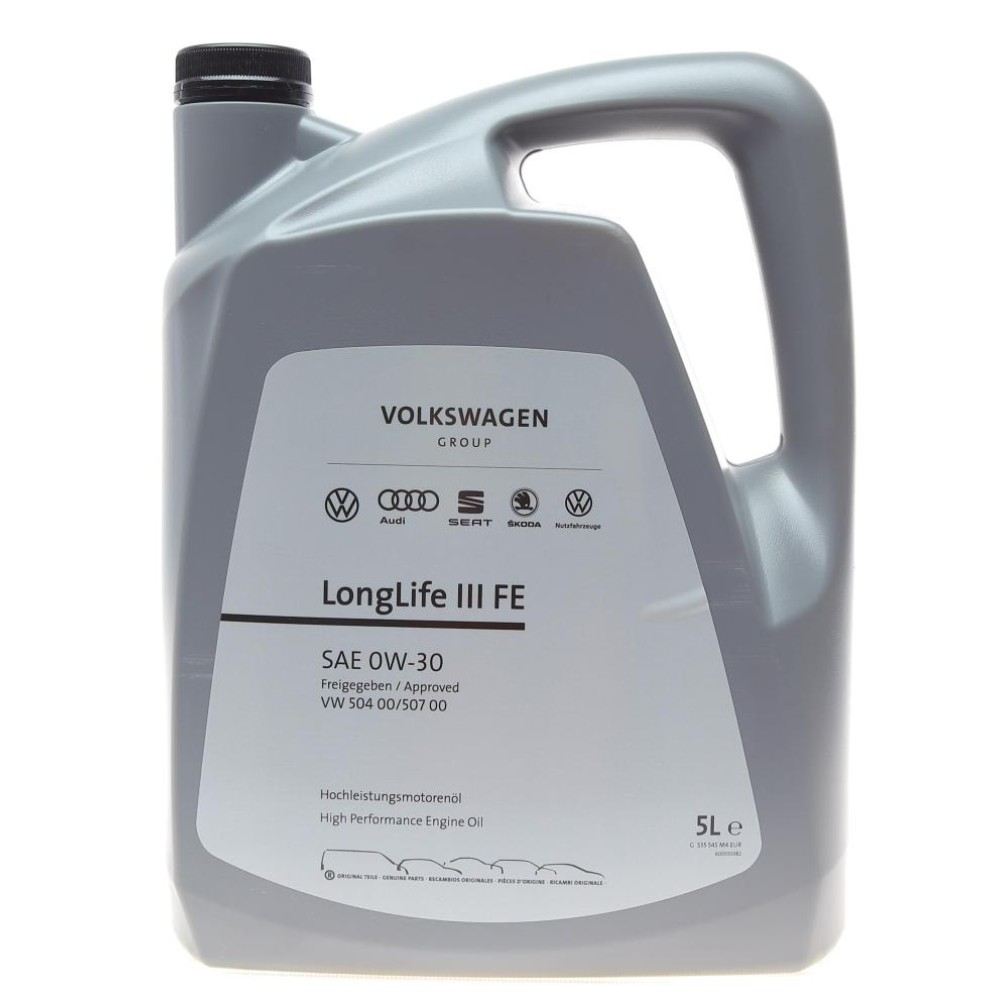 Олива 0W30 LongLife III (5л) VW504.00/507.00