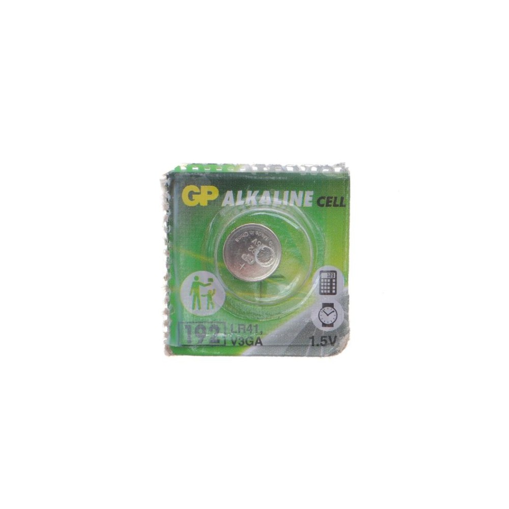Батарейка GP Ultra Alkaline Button Cell 192-U10 AG3 LR41 (1.5V) (10шт)